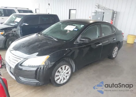 2013 Nissan Sentra S from USA, damaged, VIN 3N1AB7AP7DL765723